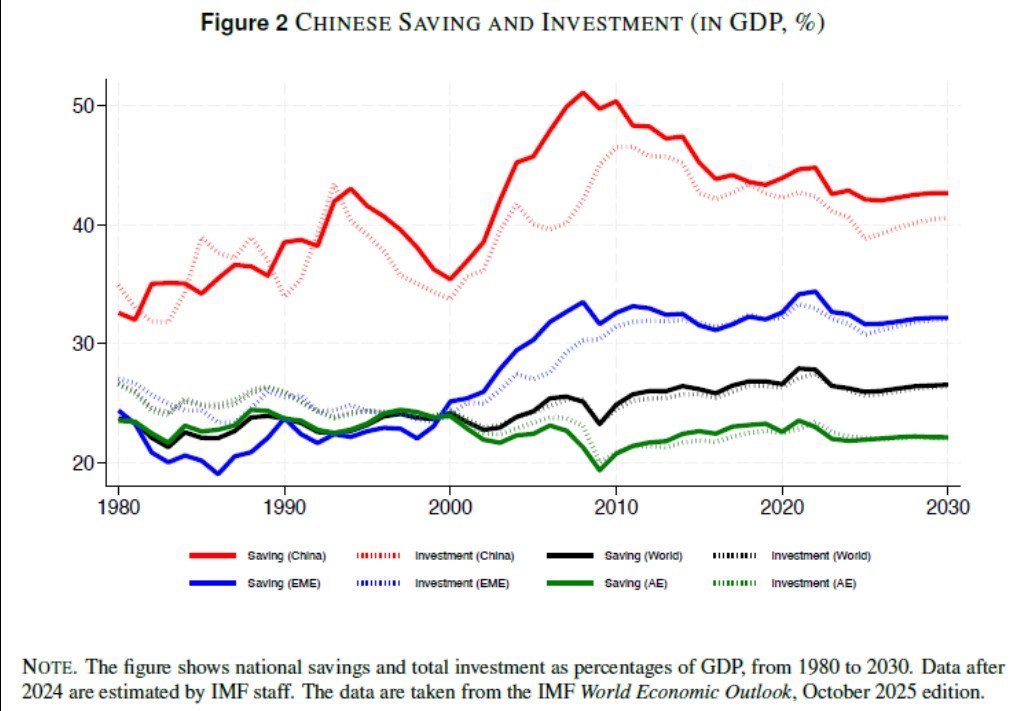 Chinese economic model savings